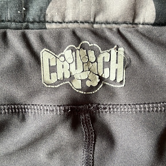 Crunch athleticshorts size L grey yellow - Picture 3 of 3